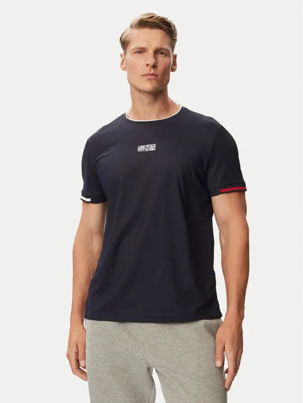 Beverly Hills Polo Club Beverly Hills Polo Club T-shirt P-SS26M-TS0172 Tamnoplava Regular Fit
