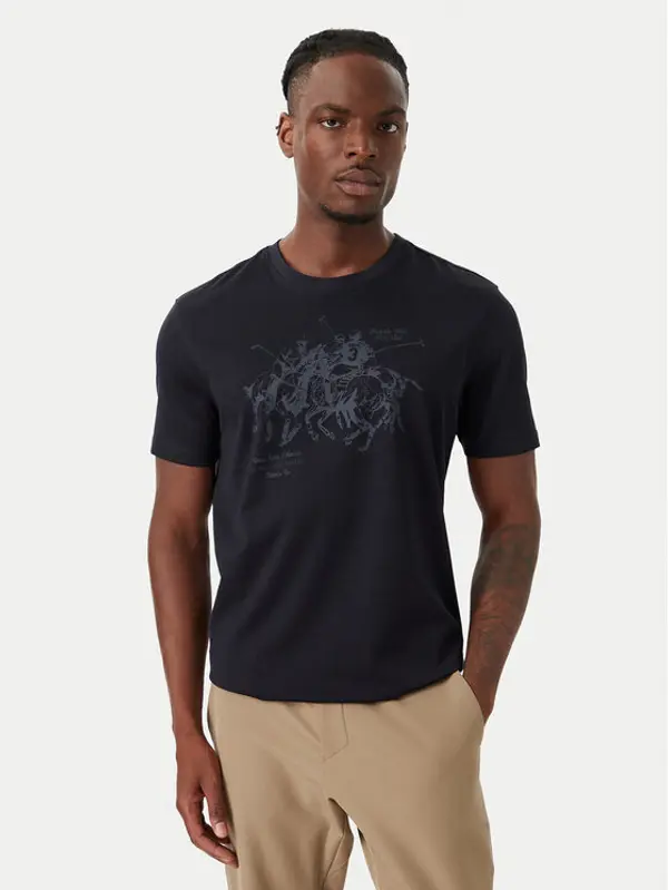 Beverly Hills Polo Club Beverly Hills Polo Club T-shirt P-SS26M-TS101 Tamnoplava Regular Fit
