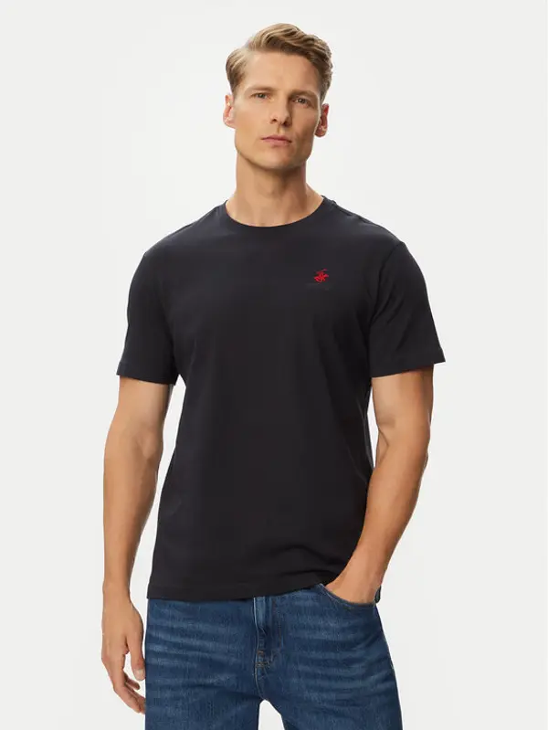 Beverly Hills Polo Club Beverly Hills Polo Club T-shirt P-SS26M-TS41740 Tamnoplava Regular Fit