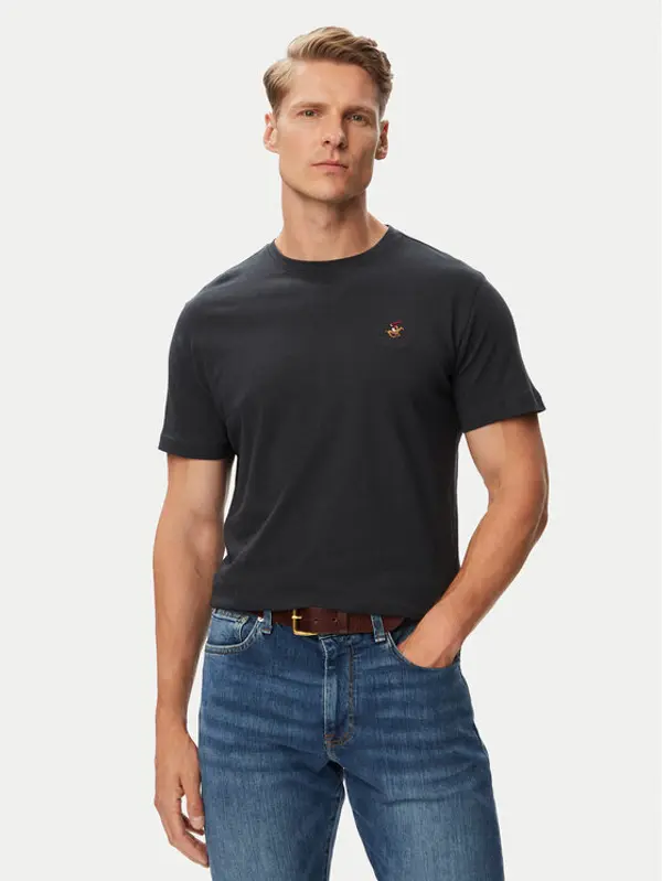 Beverly Hills Polo Club Beverly Hills Polo Club T-shirt P-SS26M-TS450030BLU Tamnoplava Regular Fit