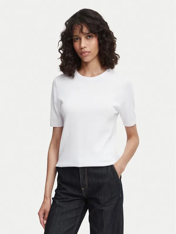 Beverly Hills Polo Club Beverly Hills Polo Club T-shirt P-SS26W-M6564-0001 Bijela Regular Fit