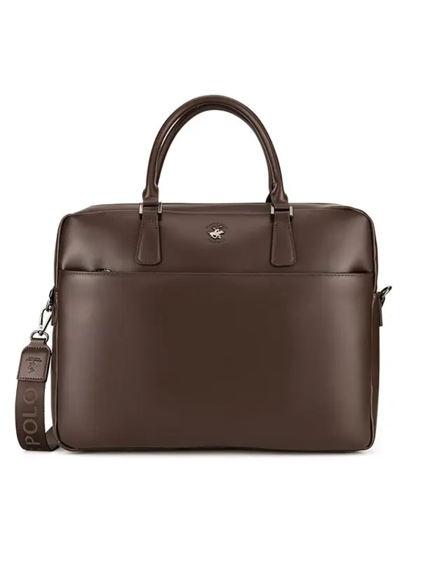 Beverly Hills Polo Club Beverly Hills Polo Club Torba za laptop CWBEO-BHPC-L-016-07. Tamno smeđa