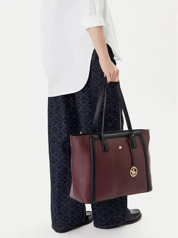 Beverly Hills Polo Club Beverly Hills Polo Club Torbica C-BHPC-L-007-08 Tamnocrvena