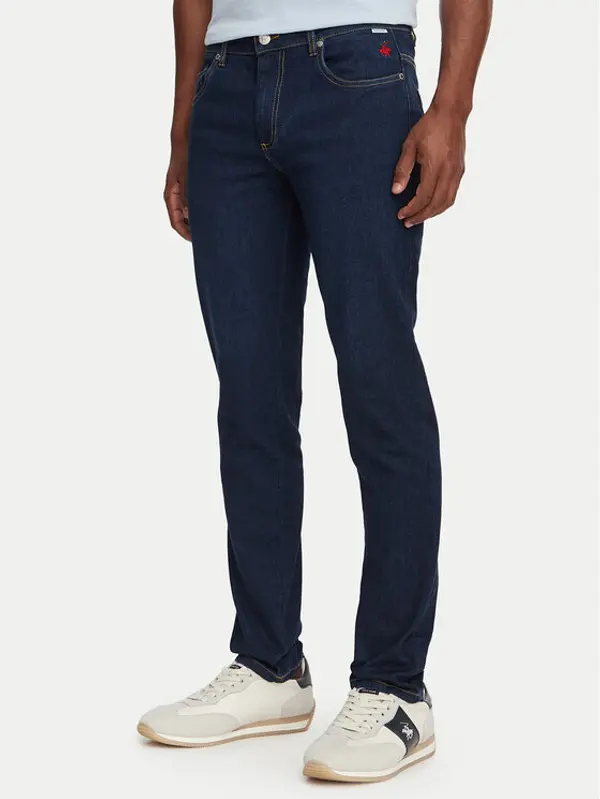 Beverly Hills Polo Club Beverly Hills Polo Club Traperice P-SS26M-J494333 Tamnoplava Regular Fit