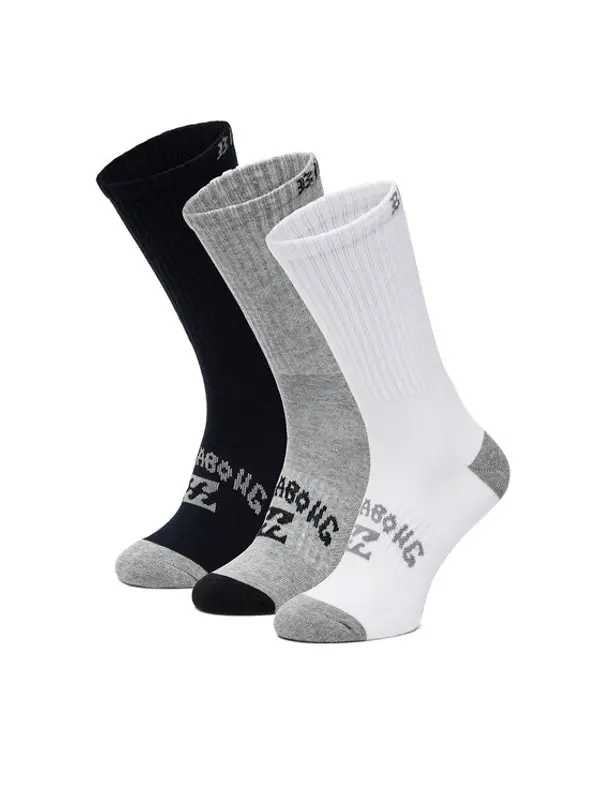 Billabong Billabong Duge čarape AS_BILLABONG_01W_SS25 (3-PACK) Siva