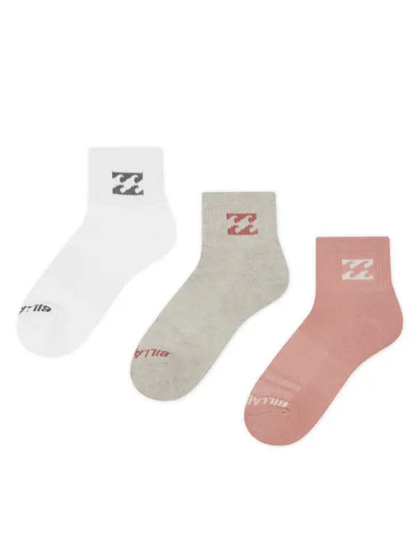 Billabong Billabong Duge čarape AS_BILLABONG_03Z_SS25 (3-PACK) Šarena