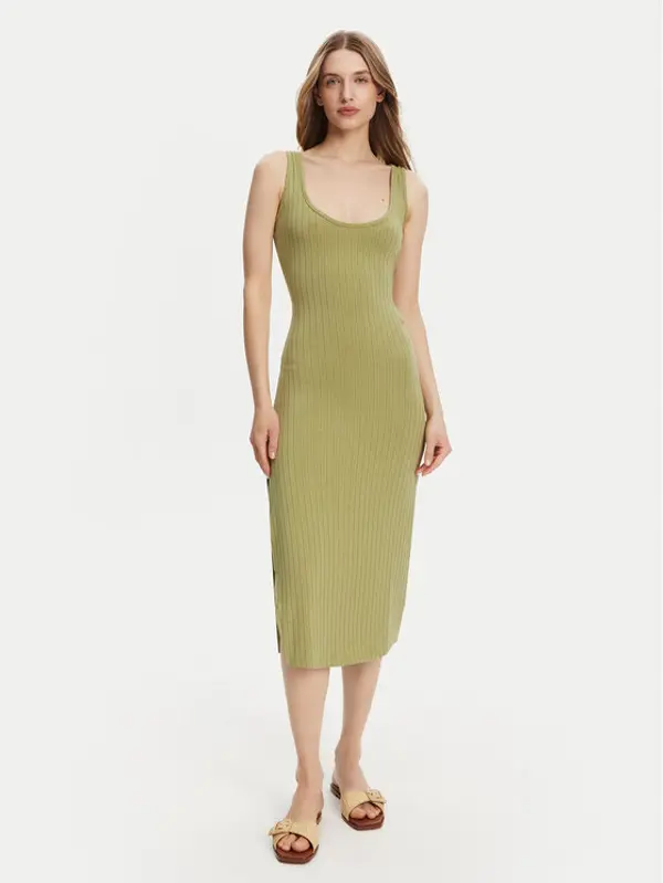 Billabong Billabong Džemper haljina EBJKD00114 Zelena Regular Fit