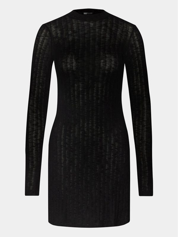 Billabong Billabong Haljina za svaki dan Everleigh Mock Ktdr ABJKD00219 Crna Slim Fit