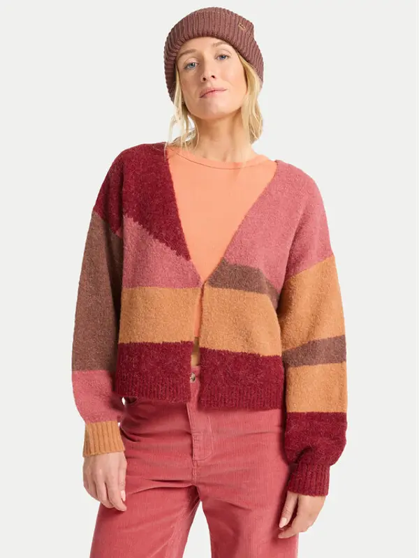 Billabong Billabong Kardigan On You EBJSW00137 Šarena Relaxed Fit