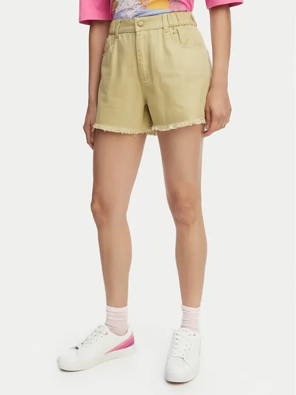 Billabong Billabong Kratke traperice Little Sister EBJDS00103 Svijetlo zelena Relaxed Fit