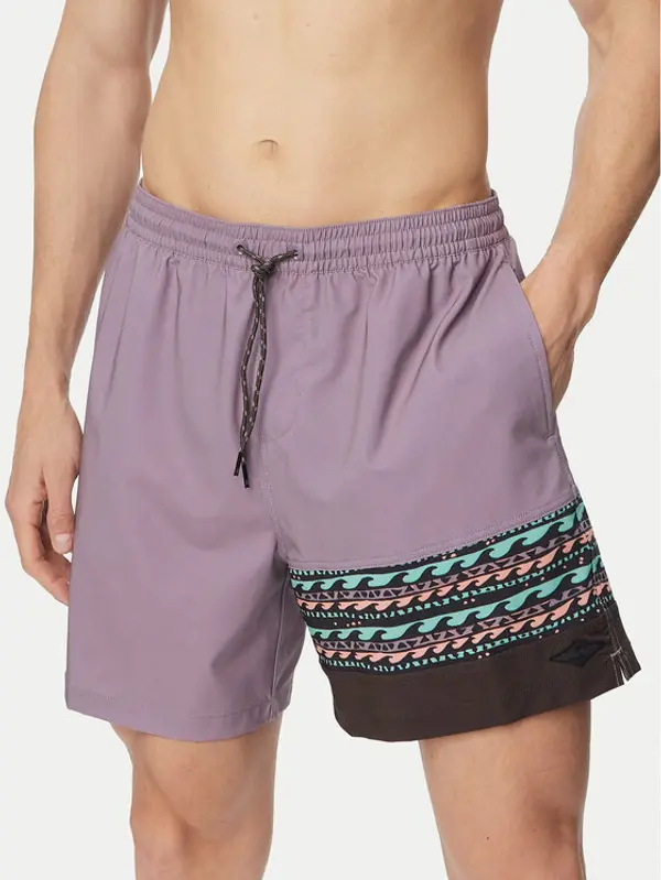 Billabong Billabong Kupaće gaće i hlače Burleigh 17 EBYJV00142 Ljubičasta Regular Fit