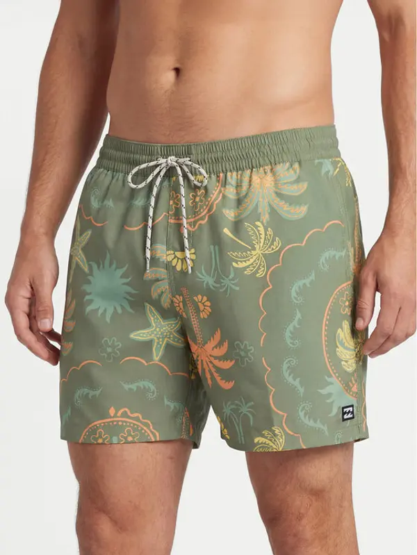 Billabong Billabong Kupaće gaće i hlače EBYJV00159 Zelena Regular Fit