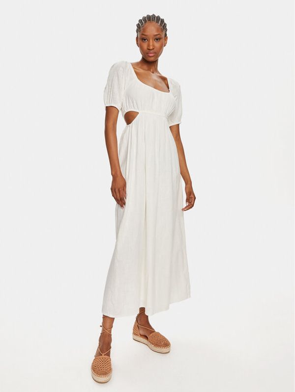 Billabong Billabong Ljetna haljina Off The Coast ABJWD00678 Bijela Regular Fit