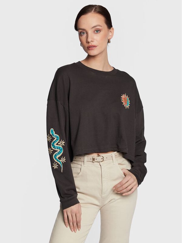 Billabong Billabong Majica Beach EBJZT00138 Crna Regular Fit