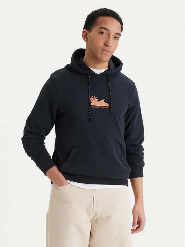Billabong Billabong Majica dugih rukava Compass EBYSF00182 Crna Regular Fit