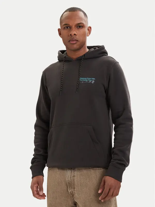 Billabong Billabong Majica dugih rukava Compass Po EBYSF00173 Crna Regular Fit