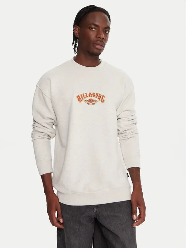 Billabong Billabong Majica dugih rukava Core Lord EBYFT00153 Siva Regular Fit