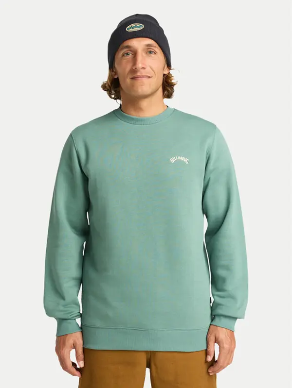 Billabong Billabong Majica dugih rukava EBYFT00146 Zelena Regular Fit