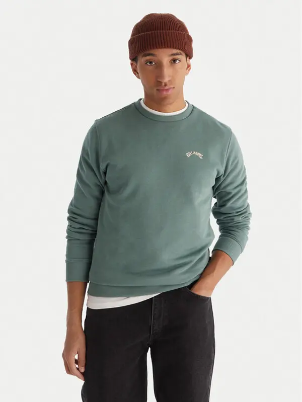 Billabong Billabong Majica dugih rukava EBYFT00146 Zelena Regular Fit