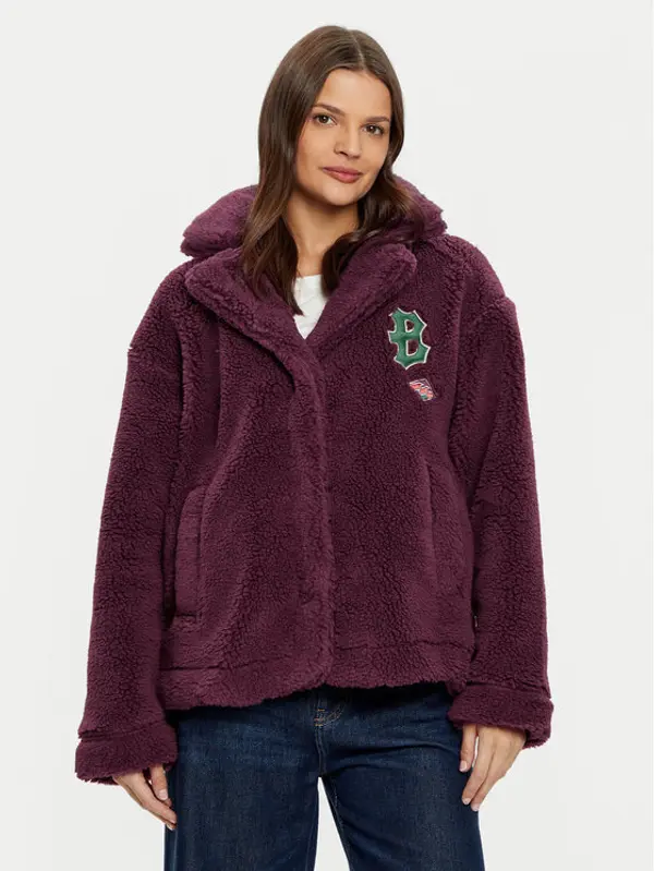 Billabong Billabong Prijelazna jakna Autumn Holidays EBJJK00153 Tamnocrvena Oversize