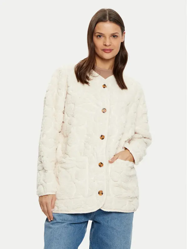 Billabong Billabong Prijelazna jakna Fireside Cosy ABJFT00397 Écru Regular Fit