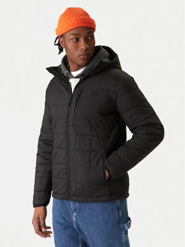 Billabong Billabong Prijelazna jakna Journey Puffer ABYJK00162 Crna Regular Fit