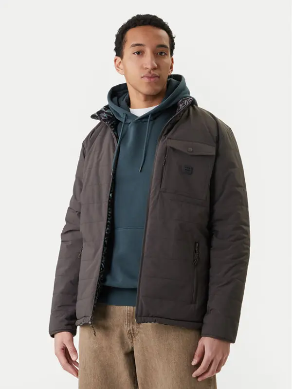 Billabong Billabong Prijelazna jakna Unwind Revo EBYJK00124 Siva Regular Fit