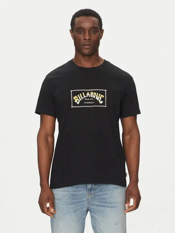 Billabong Billabong T-shirt Arch EBYZT00167 Crna Regular Fit