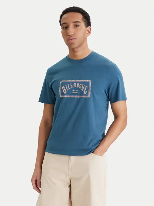Billabong Billabong T-shirt Arch Frame EBYZT00341 Plava Regular Fit
