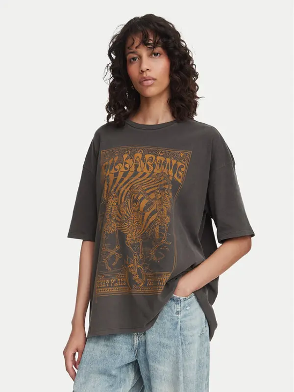 Billabong Billabong T-shirt EBJZT00455 Tamno siva Regular Fit