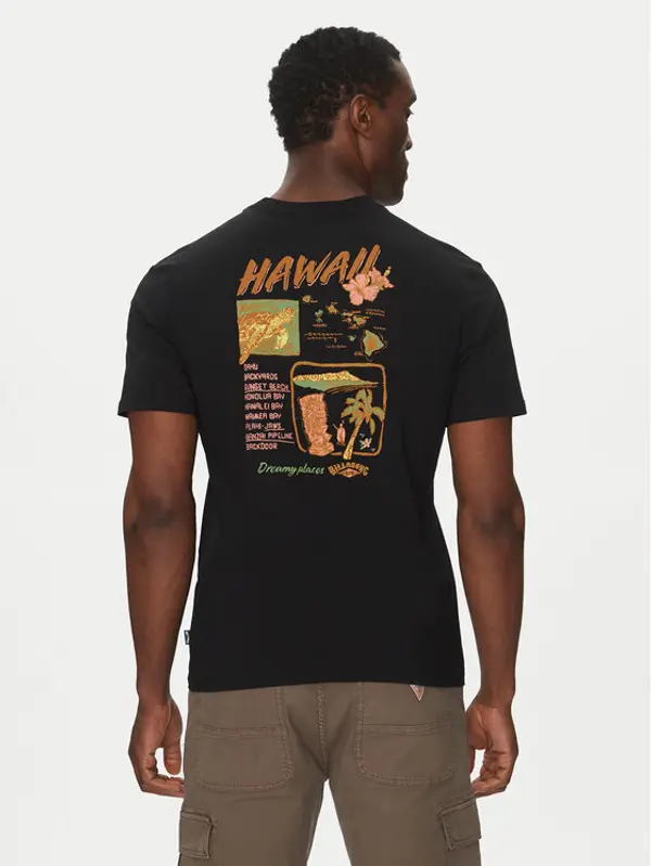 Billabong Billabong T-shirt EBYZT00294 Crna Regular Fit