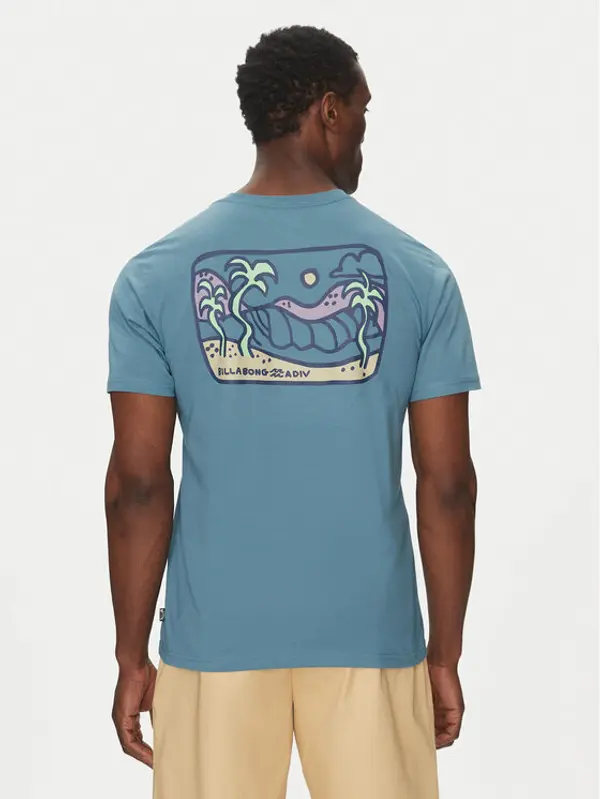 Billabong Billabong T-shirt EBYZT00296 Plava Regular Fit