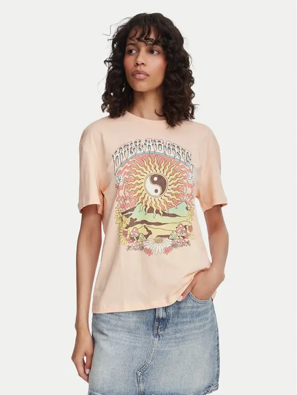 Billabong Billabong T-shirt In The Balance EBJZT00420 Narančasta Regular Fit