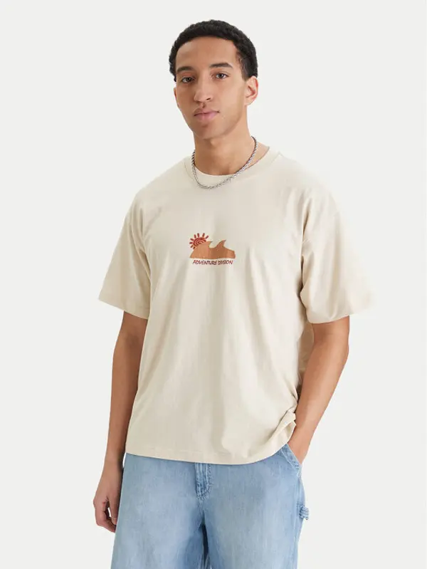 Billabong Billabong T-shirt Shore Og EBYZT00496 Bež Regular Fit