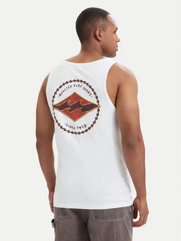 Billabong Billabong Tank top Rotor Diamond EBYZT00303 Bijela Regular Fit