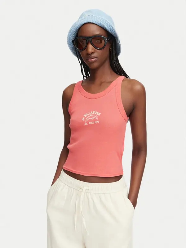 Billabong Billabong Top Day Trip EBJZT00456 Koraljna Regular Fit