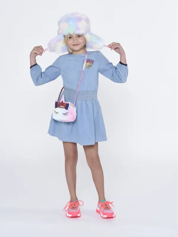 Billieblush Billieblush Haljina za svaki dan U12779 Plava Regular Fit