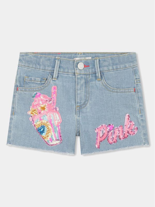 Billieblush Billieblush Kratke traperice U20108 Plava Regular Fit