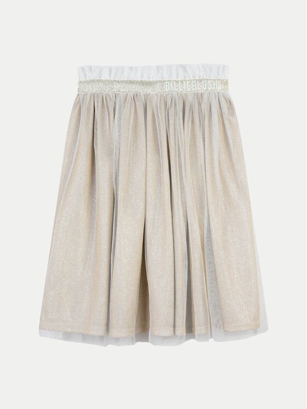 Billieblush Billieblush suknja od tila U20554 Zlatna Regular Fit