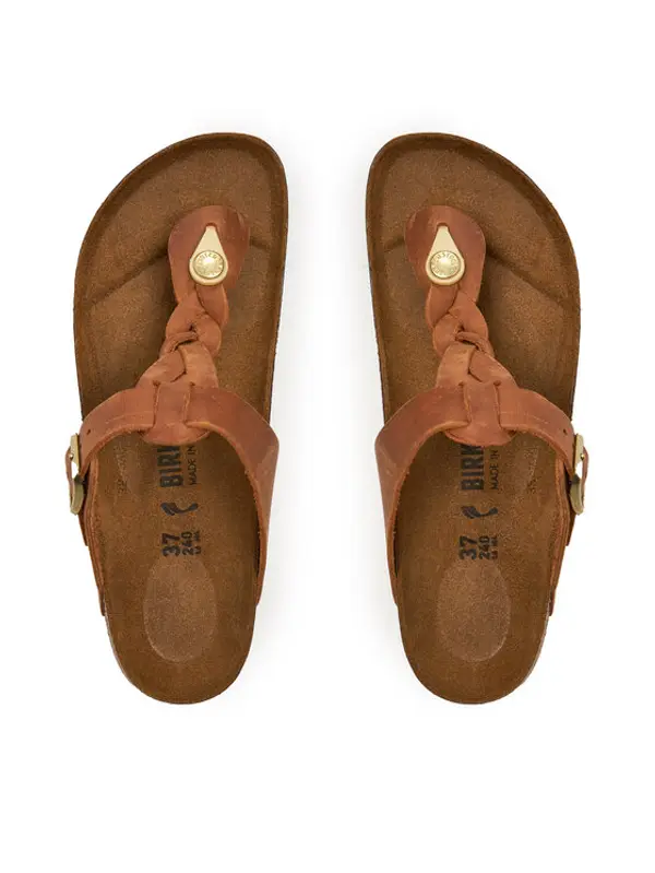 Birkenstock Birkenstock Japanke Gizeh Braided 1021336 Smeđa