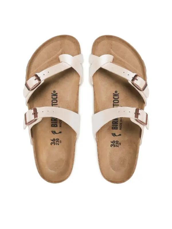 Birkenstock Birkenstock Japanke Mayari 1020664 Écru