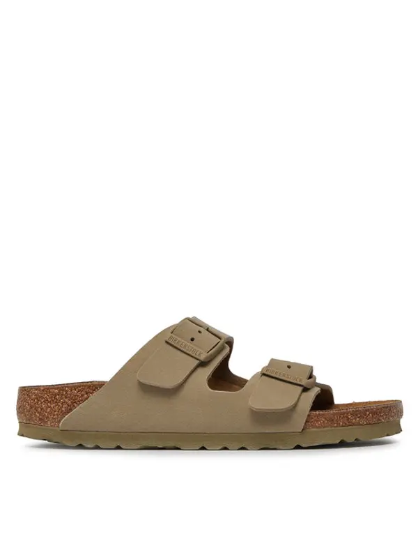 Birkenstock Birkenstock Natikače Arizona Birko-Flor 1027697 Kaki