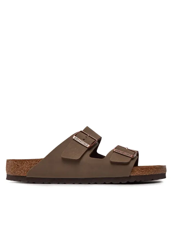 Birkenstock Birkenstock Natikače Arizona Birko-Flor nubuk 151181 Smeđa