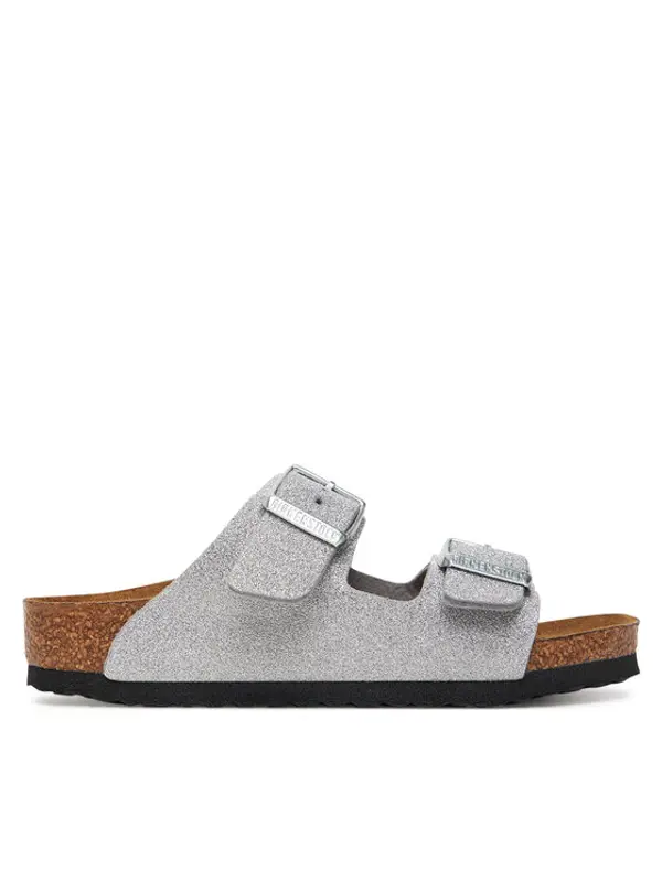 Birkenstock Birkenstock Natikače Arizona Kids 1030477 Srebrna