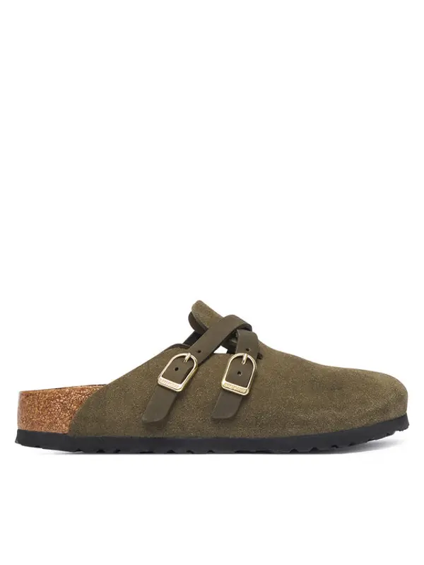 Birkenstock Birkenstock Natikače Blair D-Buckle 1033158 Tamno zelena