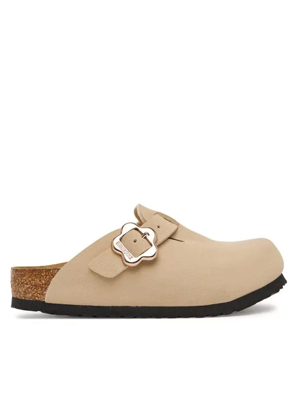 Birkenstock Birkenstock Natikače Boston Flower Buckle 1030630 S Bež