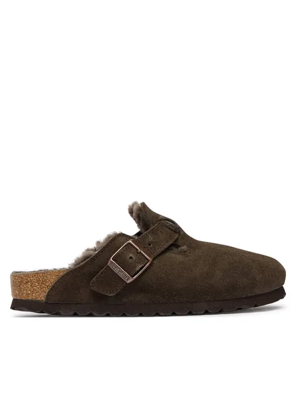 Birkenstock Birkenstock Natikače Boston Fur 1020529 Smeđa