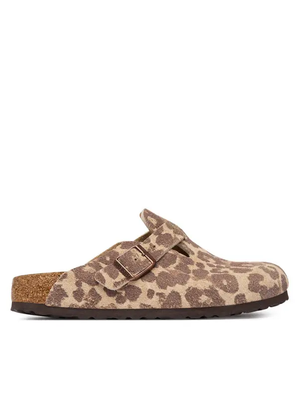 Birkenstock Birkenstock Natikače Boston Print 1033324 Smeđa