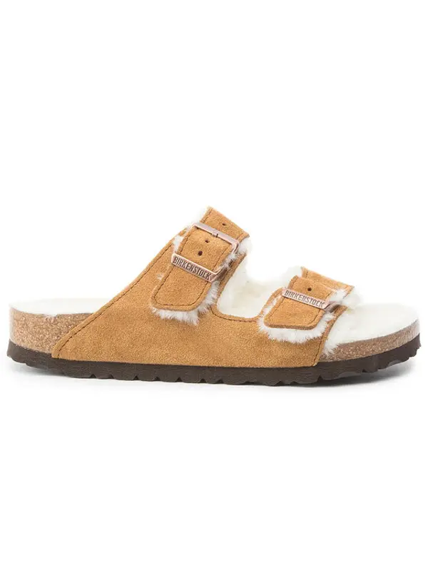 Birkenstock Birkenstock Papuče Arizona Fur 1001135 Smeđa
