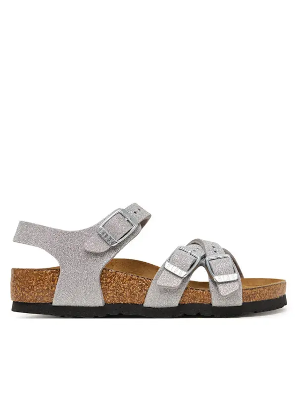 Birkenstock Birkenstock Sandale Kumba 1030536 S Srebrna